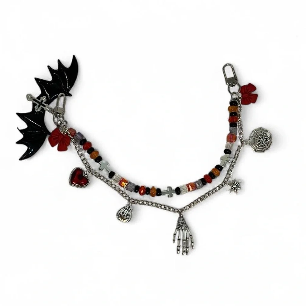 Halloween themed 2 layer purse charm - Picture 2 of 2